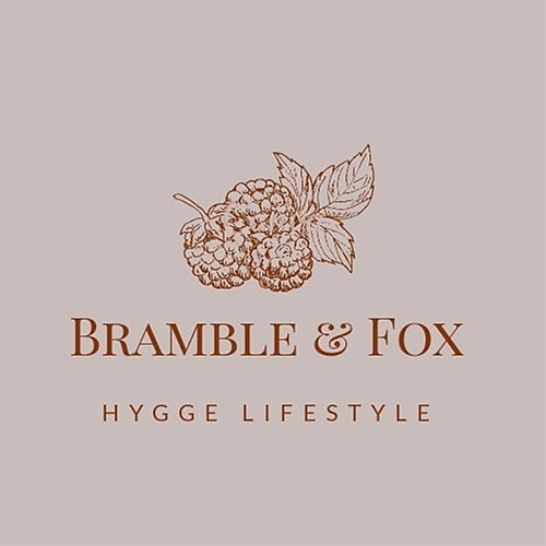 logo of bramble and fox hygge shop