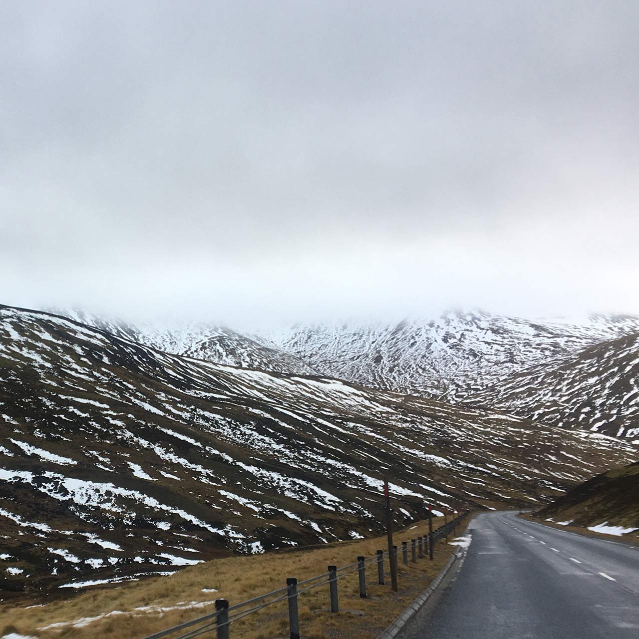 scottisch winter landscape