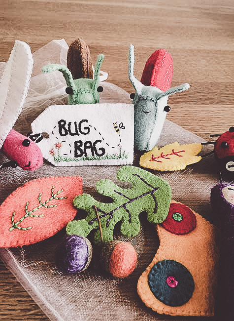 handmade felt toys