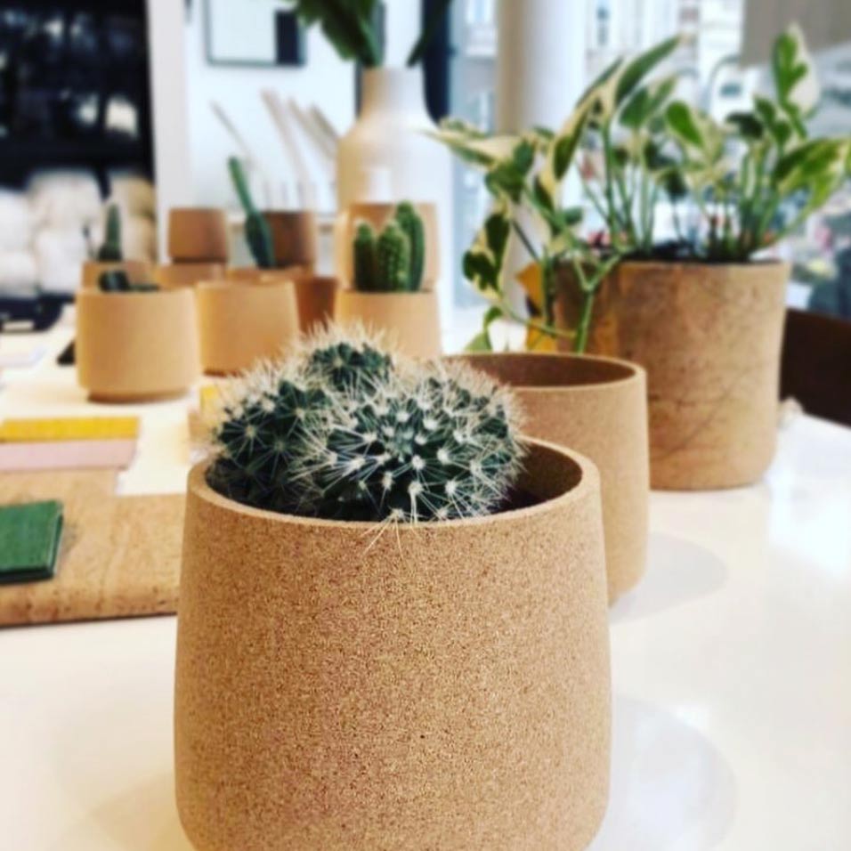 cork planters from mind the cork