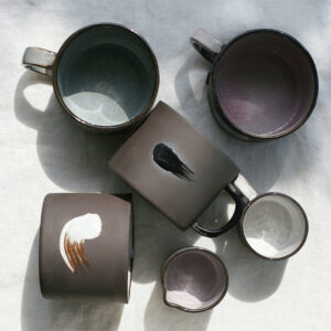 mugs from Naked Clay Ceramics