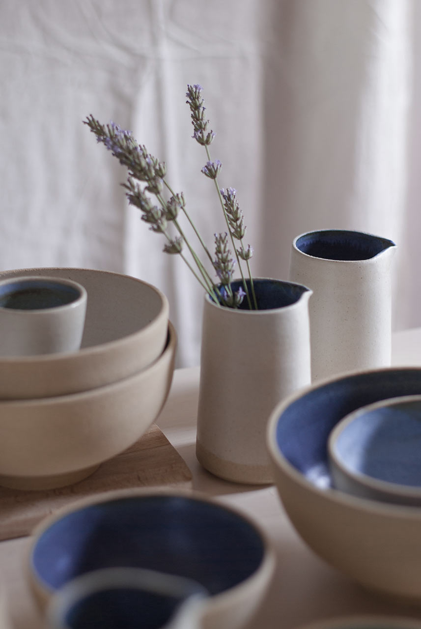 handmade ceramic vases, bowls and jars