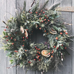 Christmas wreath - Tales From Apple Tree House