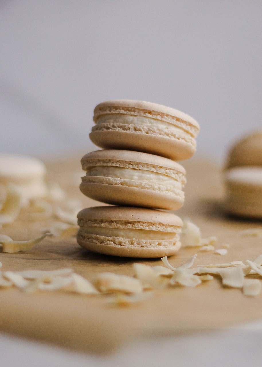a pile of macarons - edibles the slow living guide directory