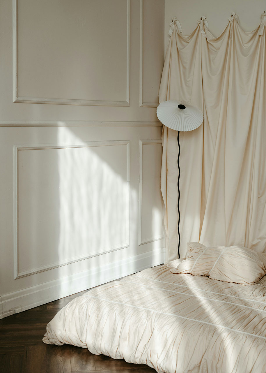 natural light shining through a window in a rooom